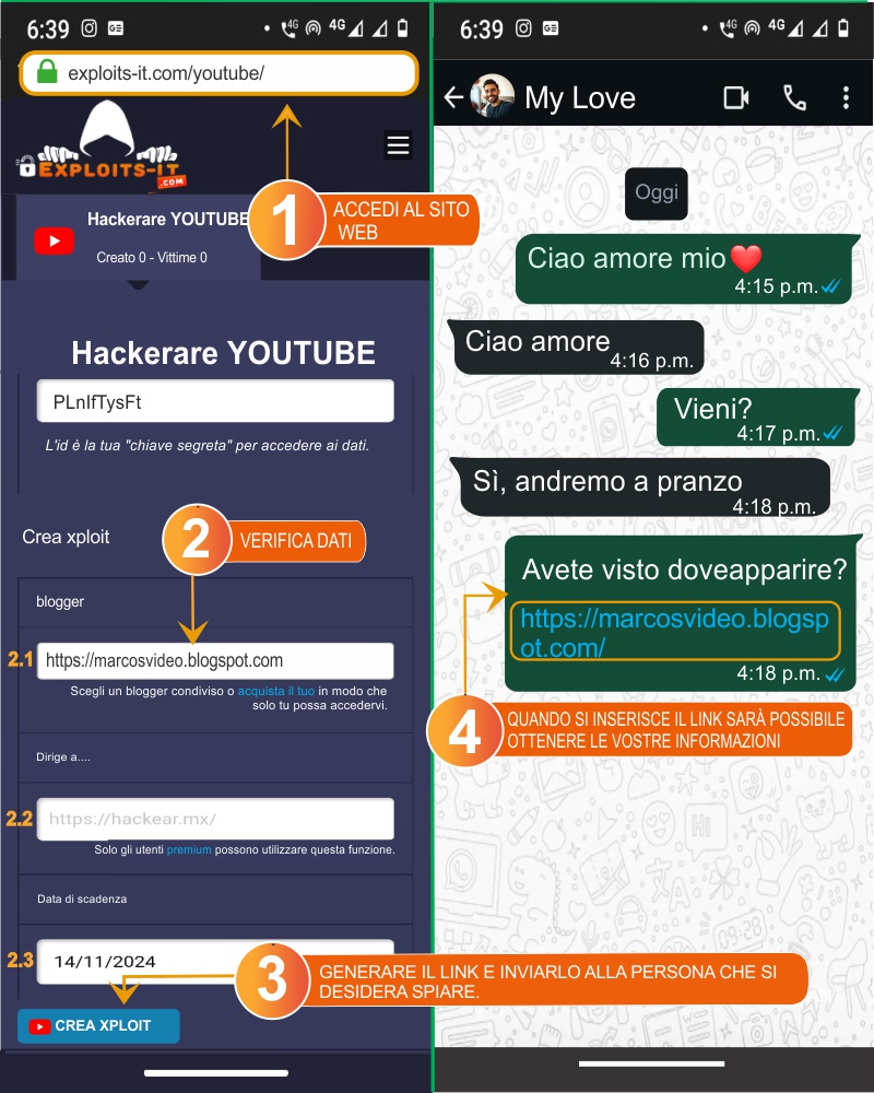 hackerare youtube metodo