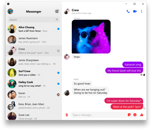 Hack Messenger passo dopo passo