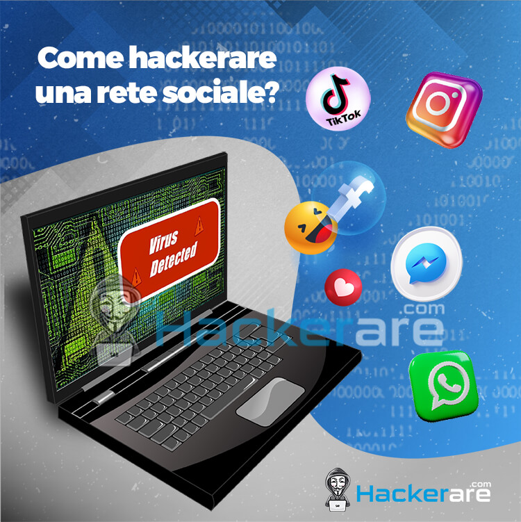 Hackerare un social network senza programmi