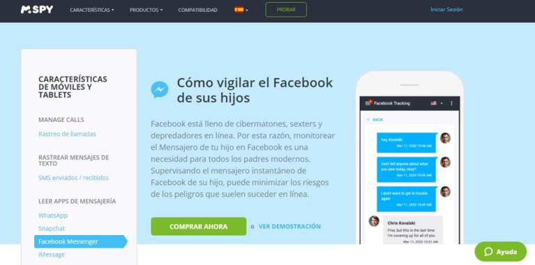Passi per spiare Facebook